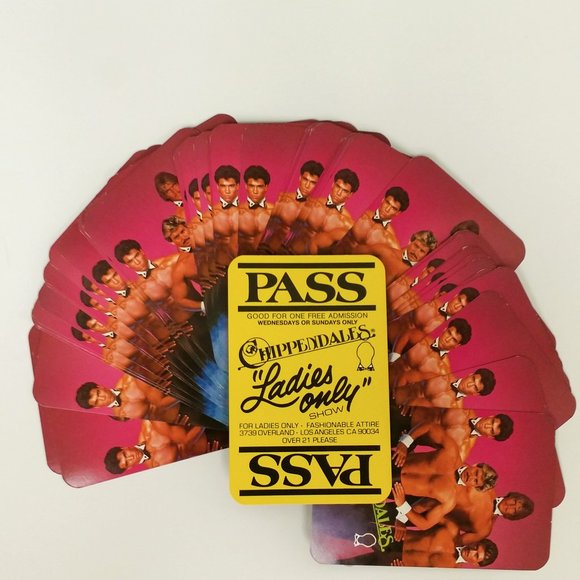 Chippendales Vintage Playing Cards Complete 52 Cards - Picture 4 of 4